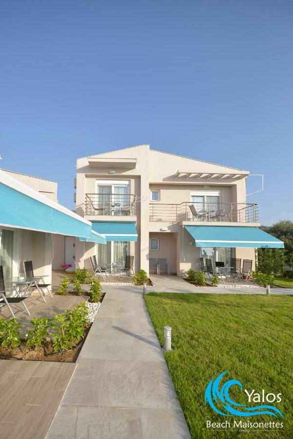 Yalos Beach Maisonettes Skala Sotiros Bagian luar foto